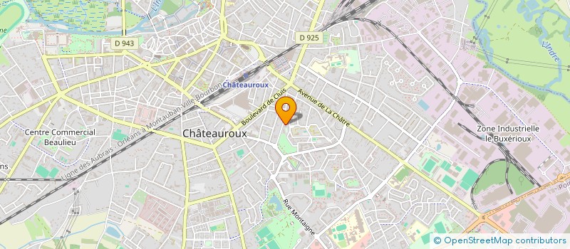localisation de l'entreprise MONSIEUR HOUSSAM KENIDA à CHATEAUROUX