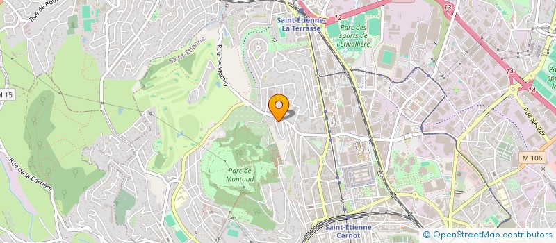 localisation de l'entreprise MONSIEUR HOUSSAM MEHENNI  SAINT-ETIENNE