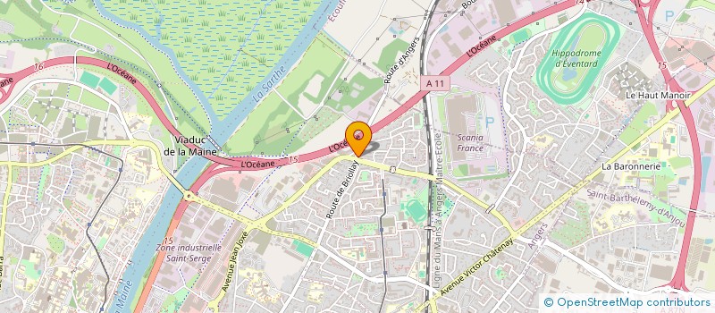 localisation de l'entreprise MONSIEUR HOUSSAM MILLAL à ANGERS