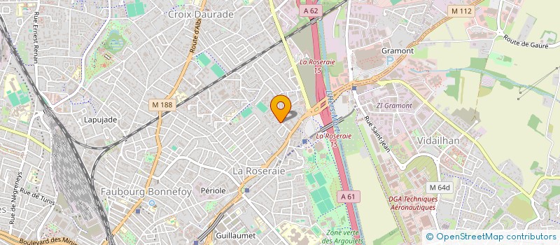 localisation de l'entreprise MONSIEUR HOUSSAM RAHAL  TOULOUSE