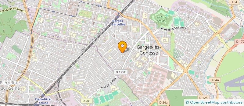 localisation de l'entreprise MONSIEUR HOUSSAM RHAZ  GARGES-LES-GONESSE