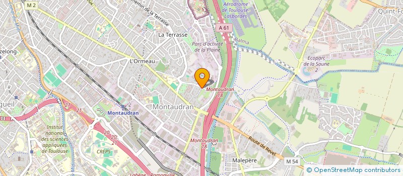 localisation de l'entreprise MONSIEUR HOUSSAMA AHAMED à TOULOUSE