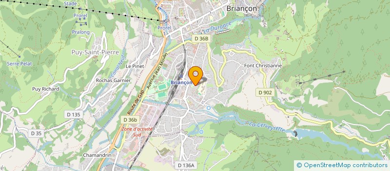 localisation de l'entreprise MONSIEUR HOUSSEIN BARKIA  BRIANCON