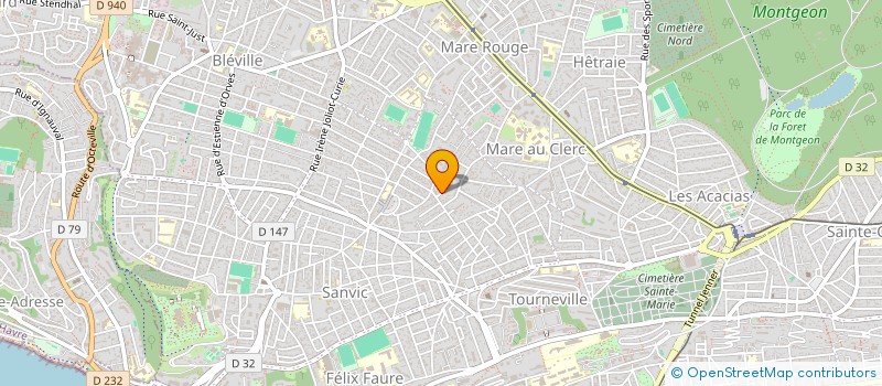 localisation de l'entreprise MONSIEUR HOUSSEIN SALMAN  LE HAVRE