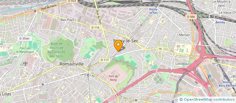 localisation de l'entreprise MONSIEUR HOUSSEINE AHAMADA à NOISY-LE-SEC