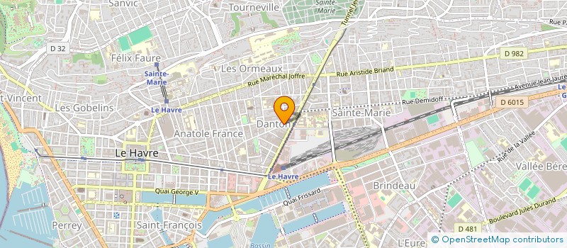 localisation de l'entreprise MONSIEUR HOUSSEINE SEINI BOLMEY  LE HAVRE