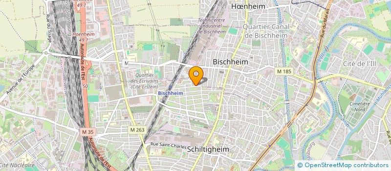 localisation de l'entreprise MONSIEUR HOUSSEINOU BA à SCHILTIGHEIM