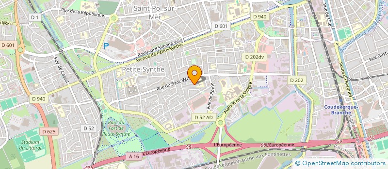 localisation de l'entreprise MONSIEUR HOUSSEM AKHDARI à DUNKERQUE