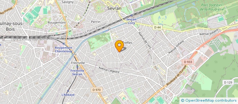 localisation de l'entreprise MONSIEUR HOUSSEM AMDOUNI  SEVRAN