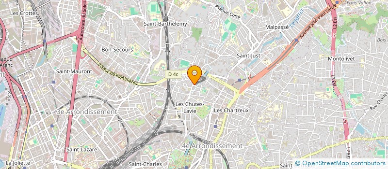 localisation de l'entreprise MONSIEUR HOUSSEM AMROUCI  MARSEILLE