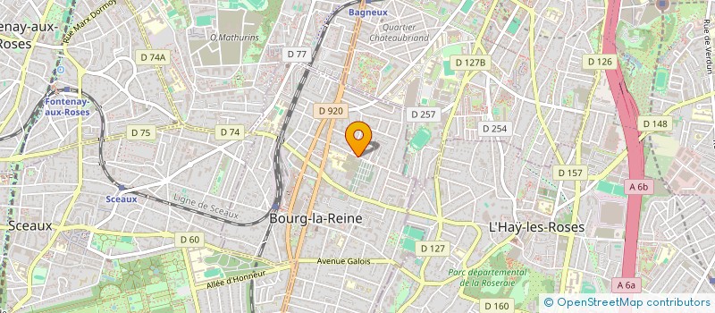 localisation de l'entreprise MONSIEUR HOUSSEM ASSADI à BOURG-LA-REINE