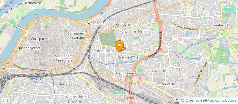 localisation de l'entreprise MONSIEUR HOUSSEM AYED  AVIGNON