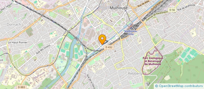 localisation de l'entreprise MONSIEUR HOUSSEM BADREDDINE  MULHOUSE