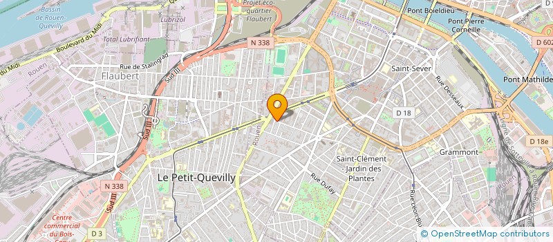 localisation de l'entreprise MONSIEUR HOUSSEM BEN HAMMED  ROUEN