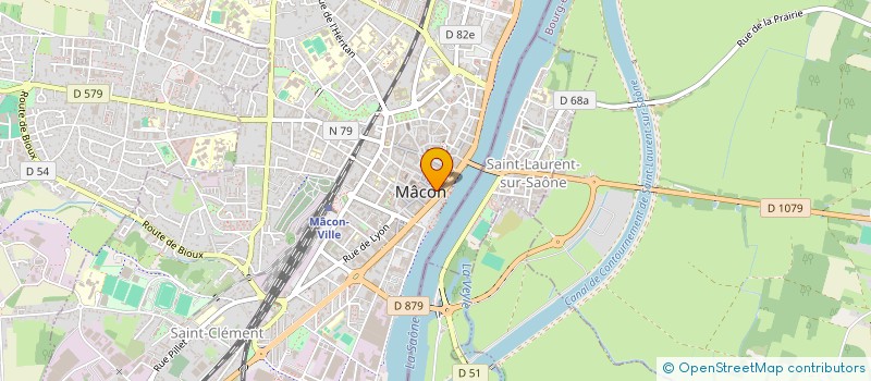 localisation de l'entreprise MONSIEUR HOUSSEM BENBRAHIM à MACON