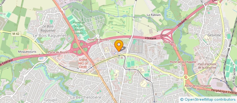 localisation de l'entreprise MONSIEUR HOUSSEM BOUGLOUF à NANTES