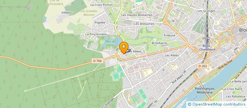 localisation de l'entreprise MONSIEUR HOUSSEM CHIKHAOUI  BLOIS