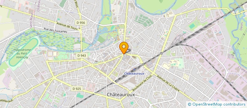 localisation de l'entreprise MONSIEUR HOUSSEM CHNEB à CHATEAUROUX