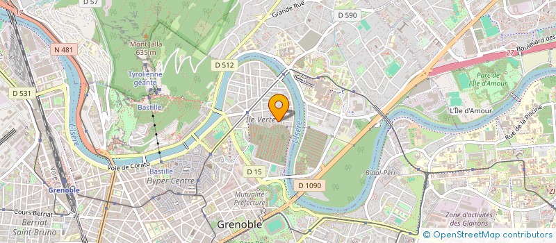 localisation de l'entreprise MONSIEUR HOUSSEM DRIDI à GRENOBLE