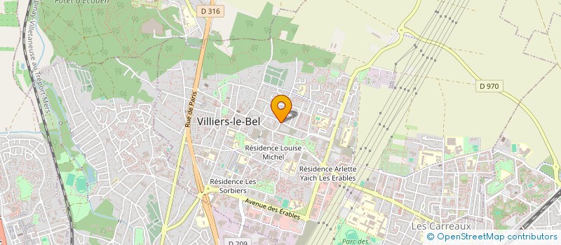 localisation de l'entreprise MONSIEUR HOUSSEM EL FAZZENI  VILLIERS-LE-BEL