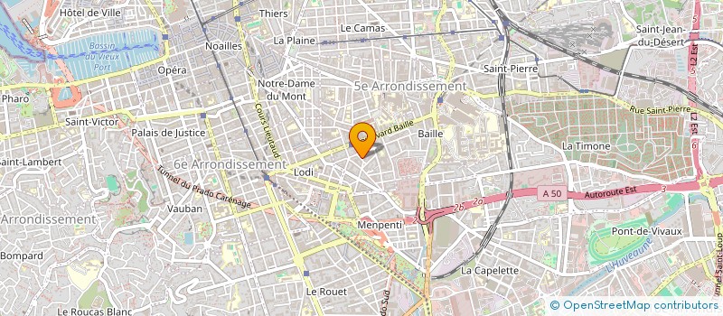 localisation de l'entreprise MONSIEUR HOUSSEM GASMI  MARSEILLE