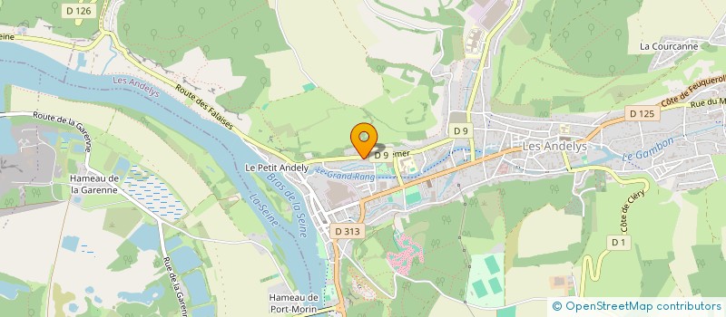 localisation de l'entreprise MONSIEUR HOUSSEM GHAFFARI  LES ANDELYS