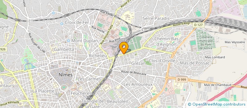 localisation de l'entreprise MONSIEUR HOUSSEM GHEMAR  NIMES