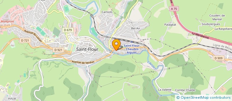 localisation de l'entreprise MONSIEUR HOUSSEM HADDAD à SAINT-FLOUR