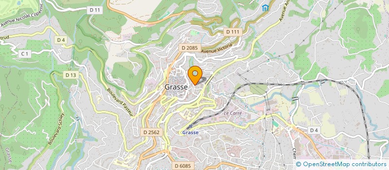 localisation de l'entreprise MONSIEUR HOUSSEM HASSOUN  GRASSE