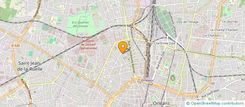 localisation de l'entreprise MONSIEUR HOUSSEM JBIRA à ORLEANS