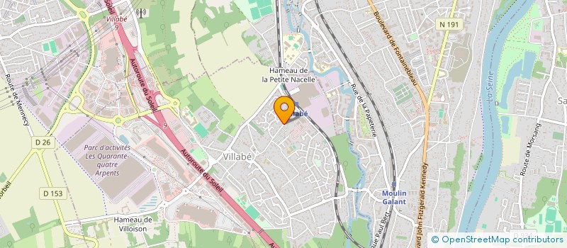 localisation de l'entreprise MONSIEUR HOUSSEM LOUFINI  VILLABE