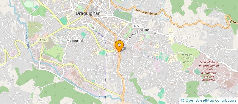 localisation de l'entreprise MONSIEUR HOUSSEM MEJRI  DRAGUIGNAN