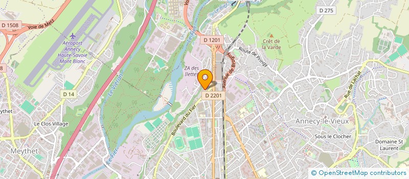 localisation de l'entreprise MONSIEUR HOUSSEM MOSBAH à ANNECY