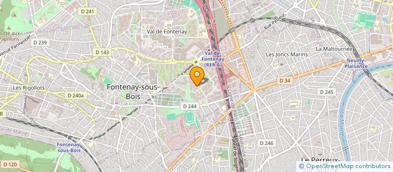 localisation de l'entreprise MONSIEUR HOUSSEM MOUHOUBI à FONTENAY-SOUS-BOIS