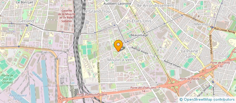 localisation de l'entreprise MONSIEUR HOUSSEM OUASSA  VENISSIEUX