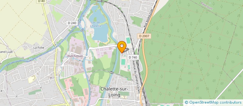 localisation de l'entreprise MONSIEUR HOUSSEM RADDED à CHALETTE-SUR-LOING