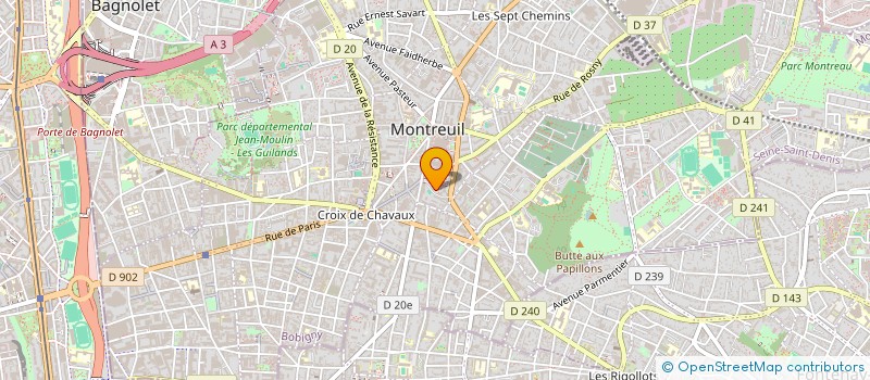 localisation de l'entreprise MONSIEUR HOUSSEM TRIKI à MONTREUIL