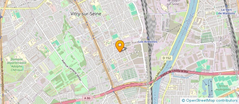 localisation de l'entreprise MONSIEUR HOUSSEM ZERROUGUI à VITRY-SUR-SEINE