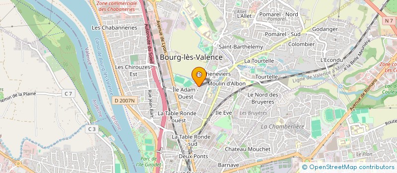 localisation de l'entreprise MONSIEUR HOUSSEM ZIANE à BOURG-LES-VALENCE