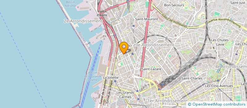 localisation de l'entreprise MONSIEUR HOUSSEMEDDINE ABDELAZIZ à MARSEILLE