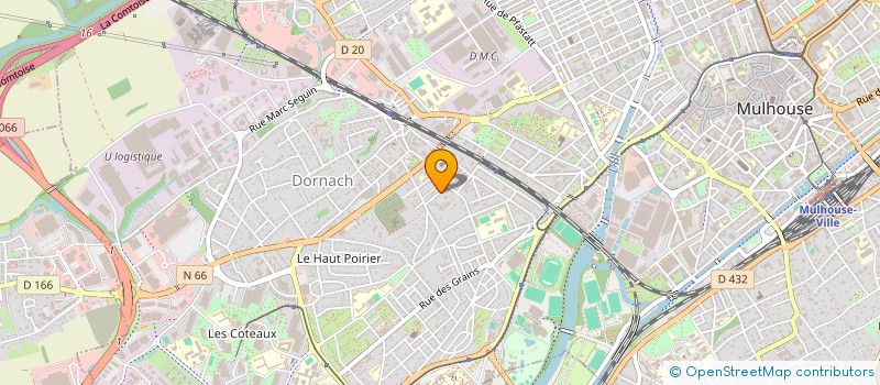 localisation de l'entreprise MONSIEUR HOUSSEMEDDINE BOUTITI  MULHOUSE