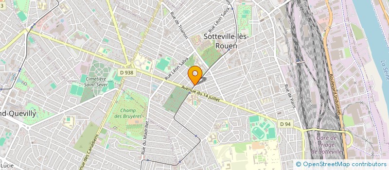 localisation de l'entreprise MONSIEUR HOUSSEMEDDINE HASSAINI  SOTTEVILLE-LES-ROUEN