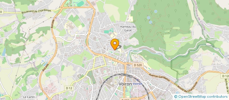 localisation de l'entreprise MONSIEUR HOUSSEMEDDINE MEBARKIA à VOIRON