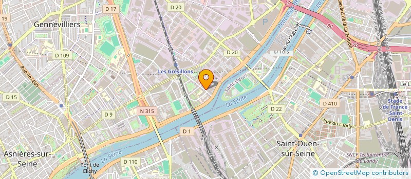 localisation de l'entreprise MONSIEUR HOUSSEMEDDINE SAKKAL à ASNIERES-SUR-SEINE