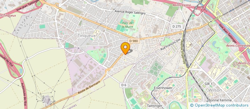 localisation de l'entreprise MONSIEUR HOUSSEMEDDINE SASSI  TINQUEUX