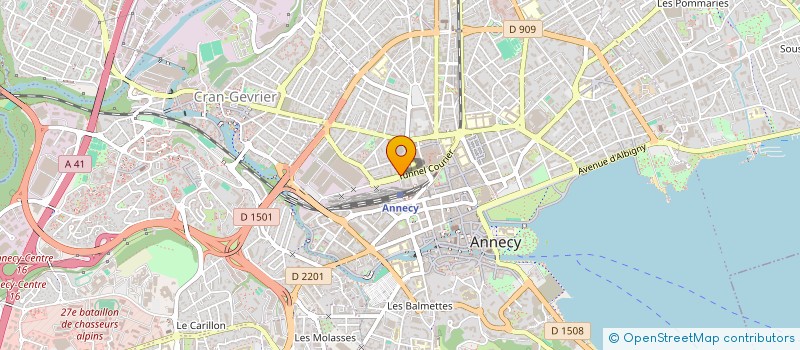 localisation de l'entreprise MONSIEUR HOUSSENI AHAMADI MOHADJI  ANNECY