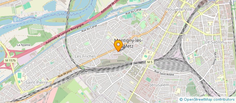 localisation de l'entreprise MONSIEUR HOUSSEYN BENZAIT  MONTIGNY-LES-METZ