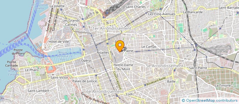 localisation de l'entreprise MONSIEUR HOUSSEYN BOUGUETAIB  MARSEILLE