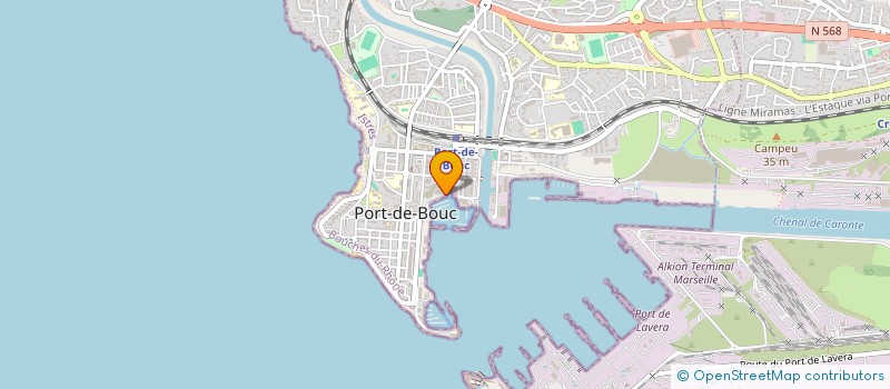 localisation de l'entreprise MONSIEUR HOUSSEYN CHOUINI  PORT-DE-BOUC