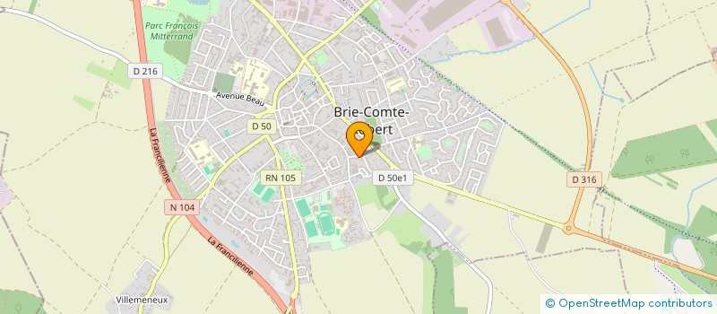 localisation de l'entreprise MONSIEUR HOUSSEYN KHIAL à BRIE COMTE ROBERT